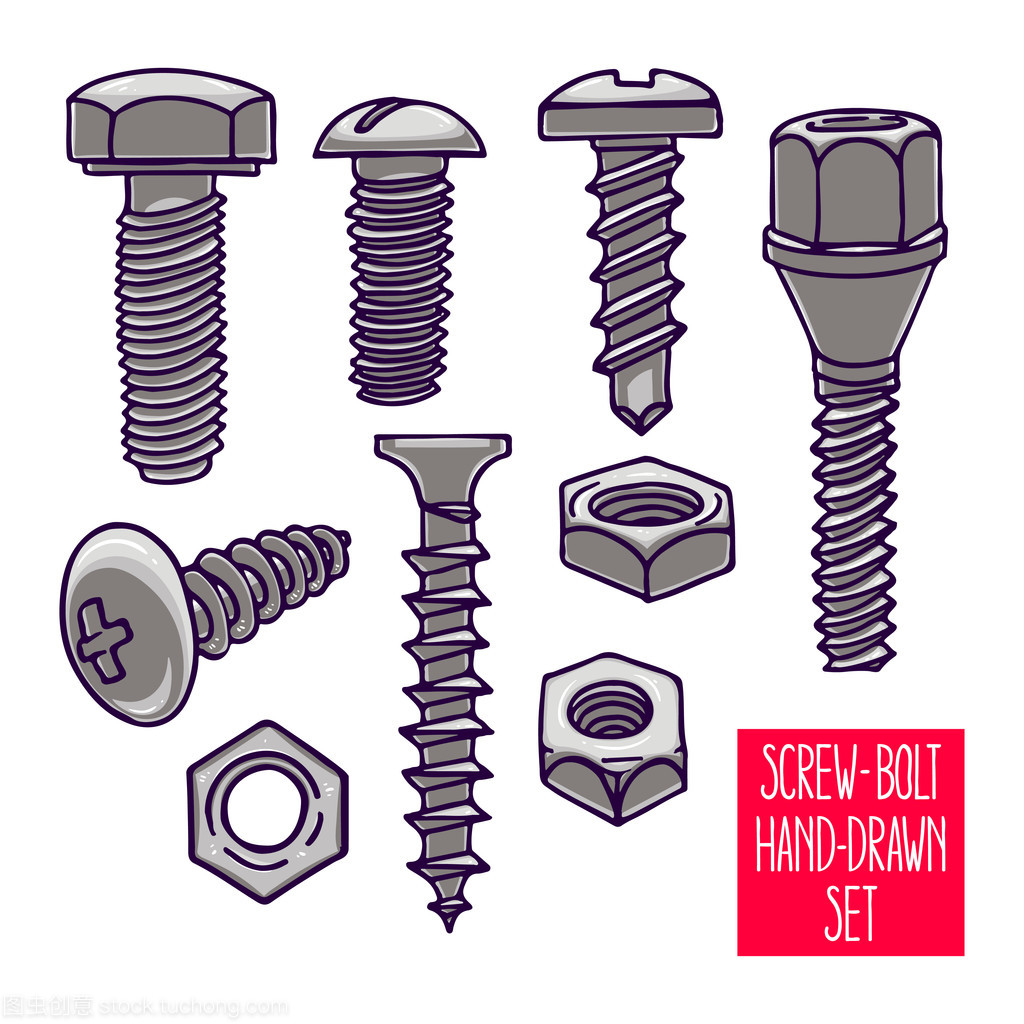 螺丝与螺母 微小而不可或缺的工业连接伙伴